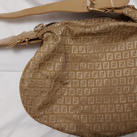 Fendi Zucchino oyster bag - Picture 2 of 10